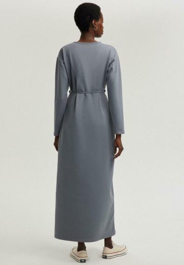 Вязаное платье