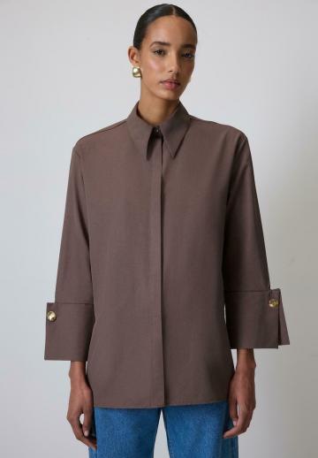 Длинная блузка