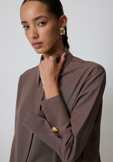 Длинная блузка