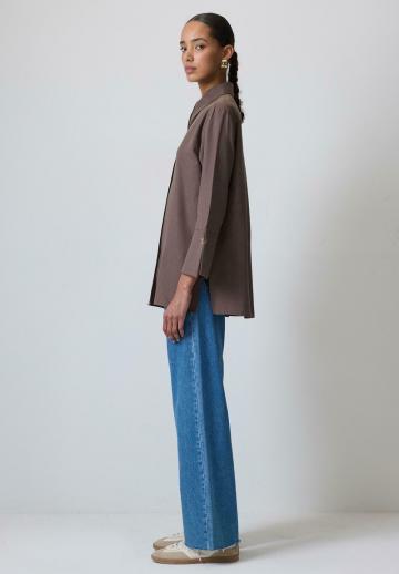 Длинная блузка