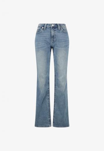 Клешеные джинсы