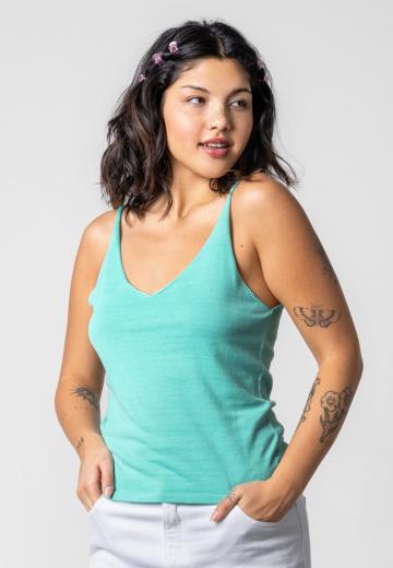 Топ на бретельках