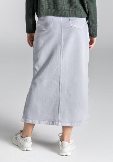 Юбка с накладными карманами