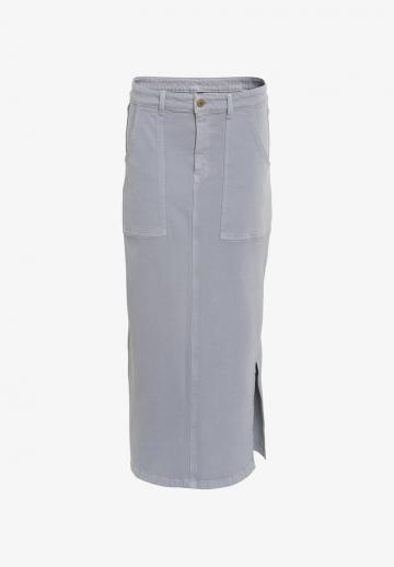 Юбка с накладными карманами