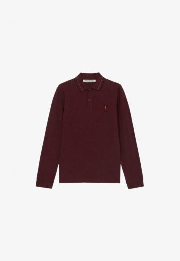 Поло с длинным рукавом