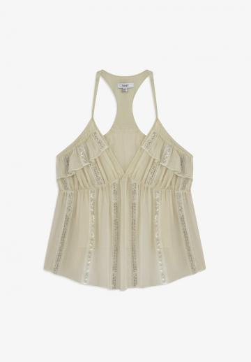 Топ на бретельках