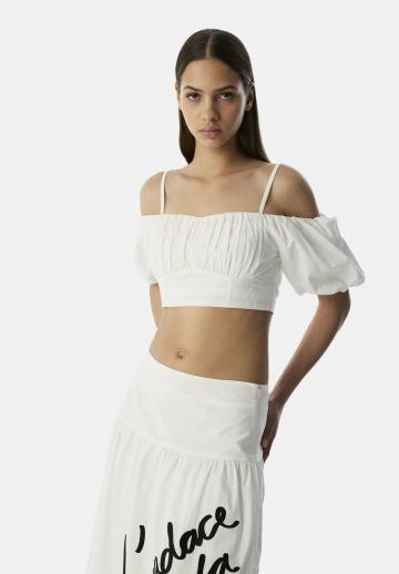 Топ на бретельках