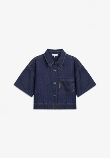 Джинсовая блузка