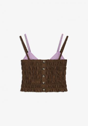 Топ на бретельках