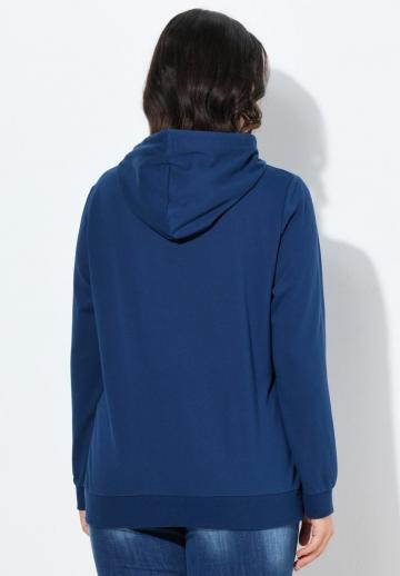 Пуловер с капюшоном