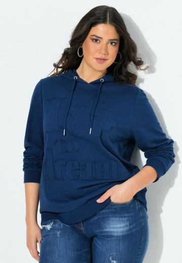 Пуловер с капюшоном