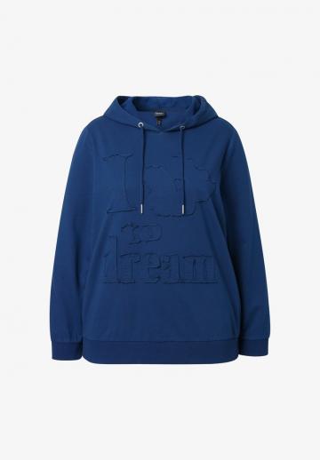 Пуловер с капюшоном