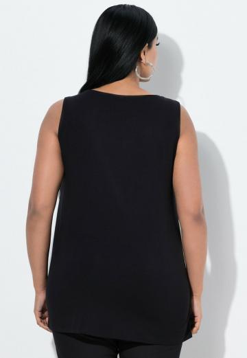 Длинный топ