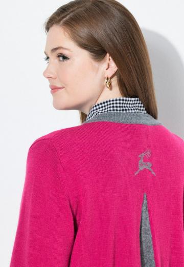 Длинный кардиган