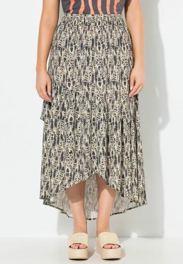 Юбка с воланами