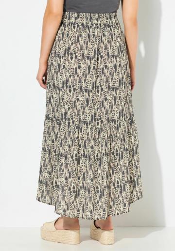 Юбка с воланами