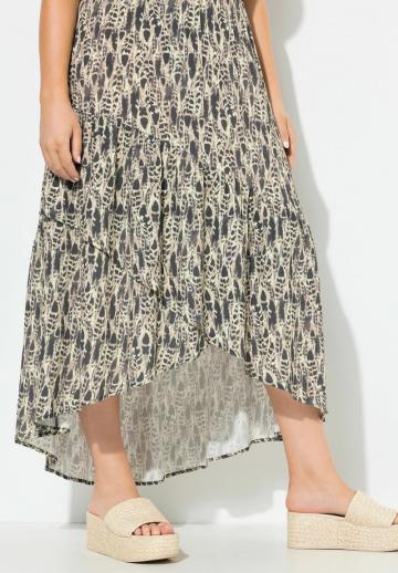 Юбка с воланами