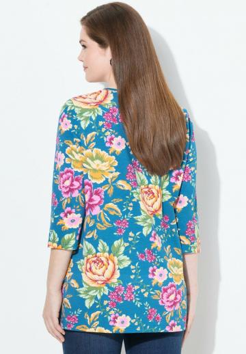 Майка с рукавом три четверти