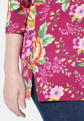 Майка с рукавом три четверти