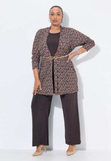 Длинный жилет