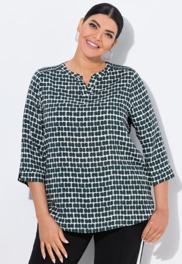 Атласная блузка