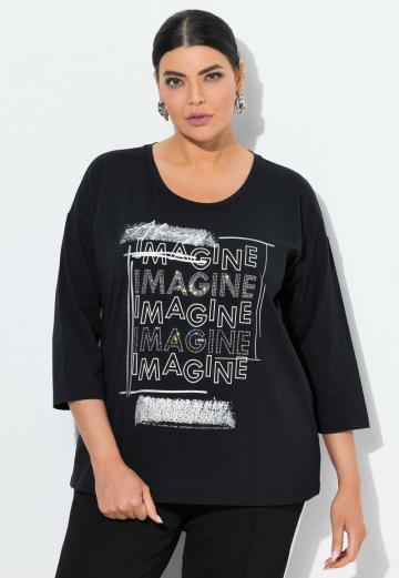 Майка с рукавом три четверти