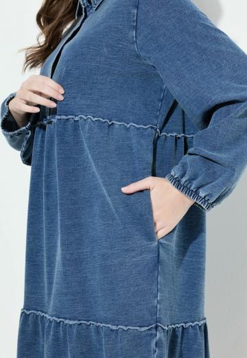 Джинсовое платье