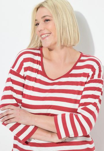 Майка с рукавом три четверти