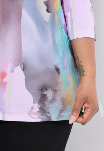 Майка с рукавом три четверти