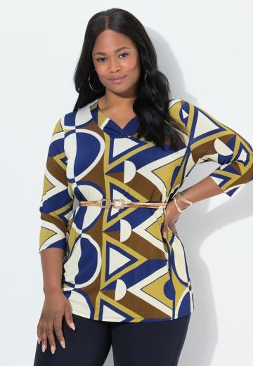 Майка с рукавом три четверти