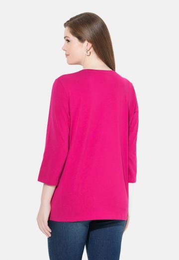 Майка с рукавом три четверти