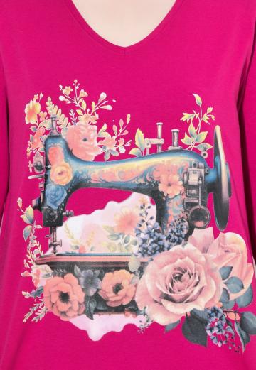 Майка с рукавом три четверти