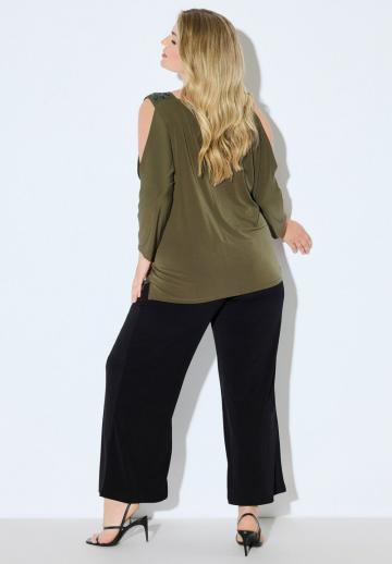 Майка с рукавом три четверти