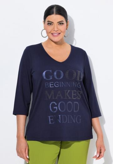 Майка с рукавом три четверти