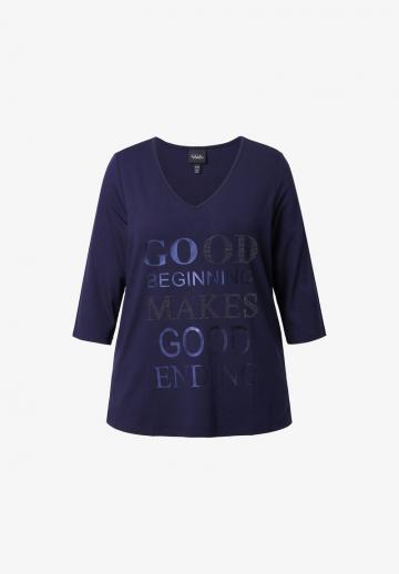 Майка с рукавом три четверти