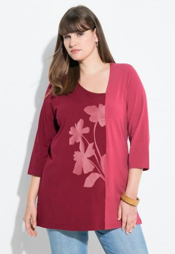 Майка с рукавом три четверти