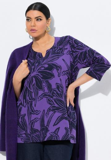 Майка с рукавом три четверти