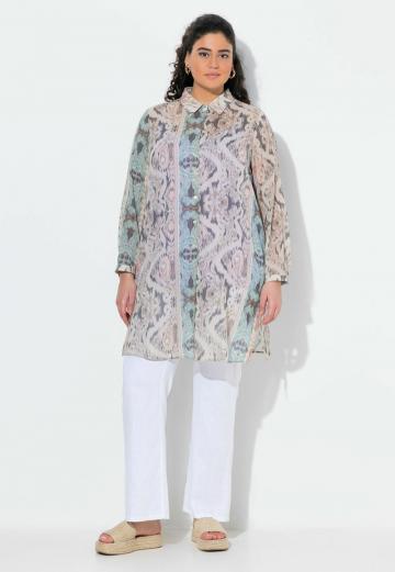 Длинная блузка