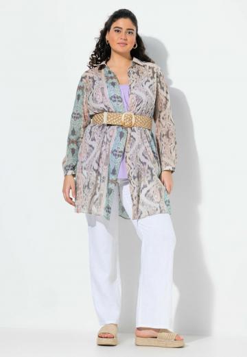 Длинная блузка