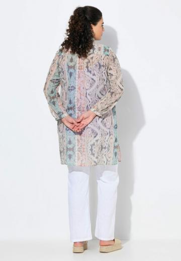 Длинная блузка