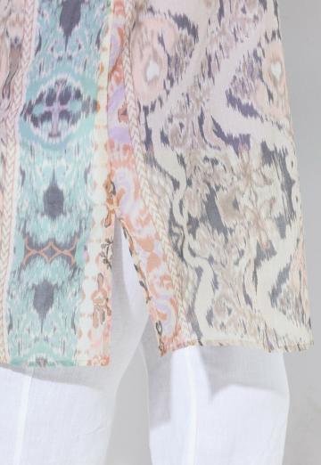 Длинная блузка