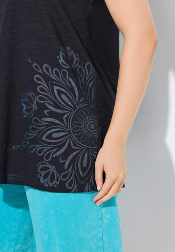 Длинный топ