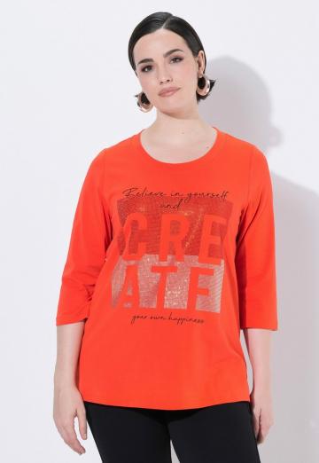 Майка с рукавом три четверти