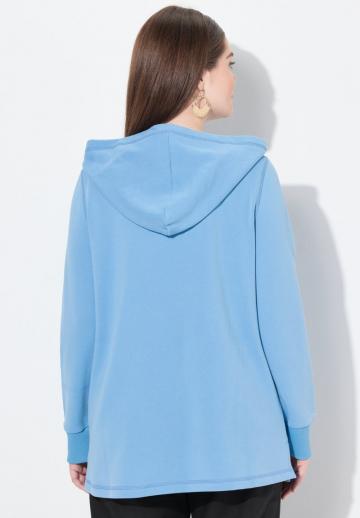 Пуловер с капюшоном