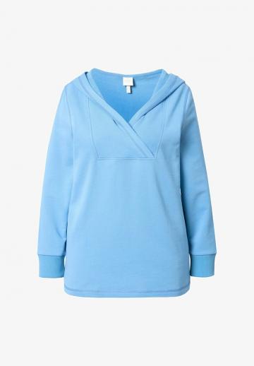 Пуловер с капюшоном