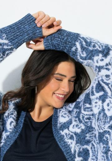 Длинный кардиган