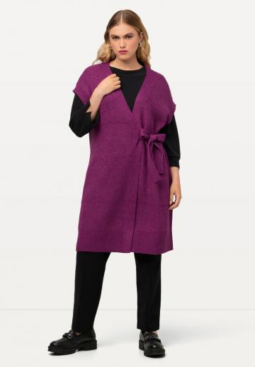 Длинный жилет