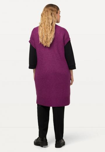 Длинный жилет