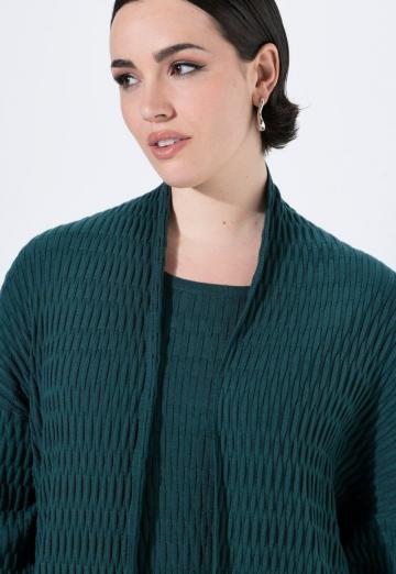 Длинный жилет