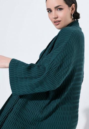 Длинный жилет